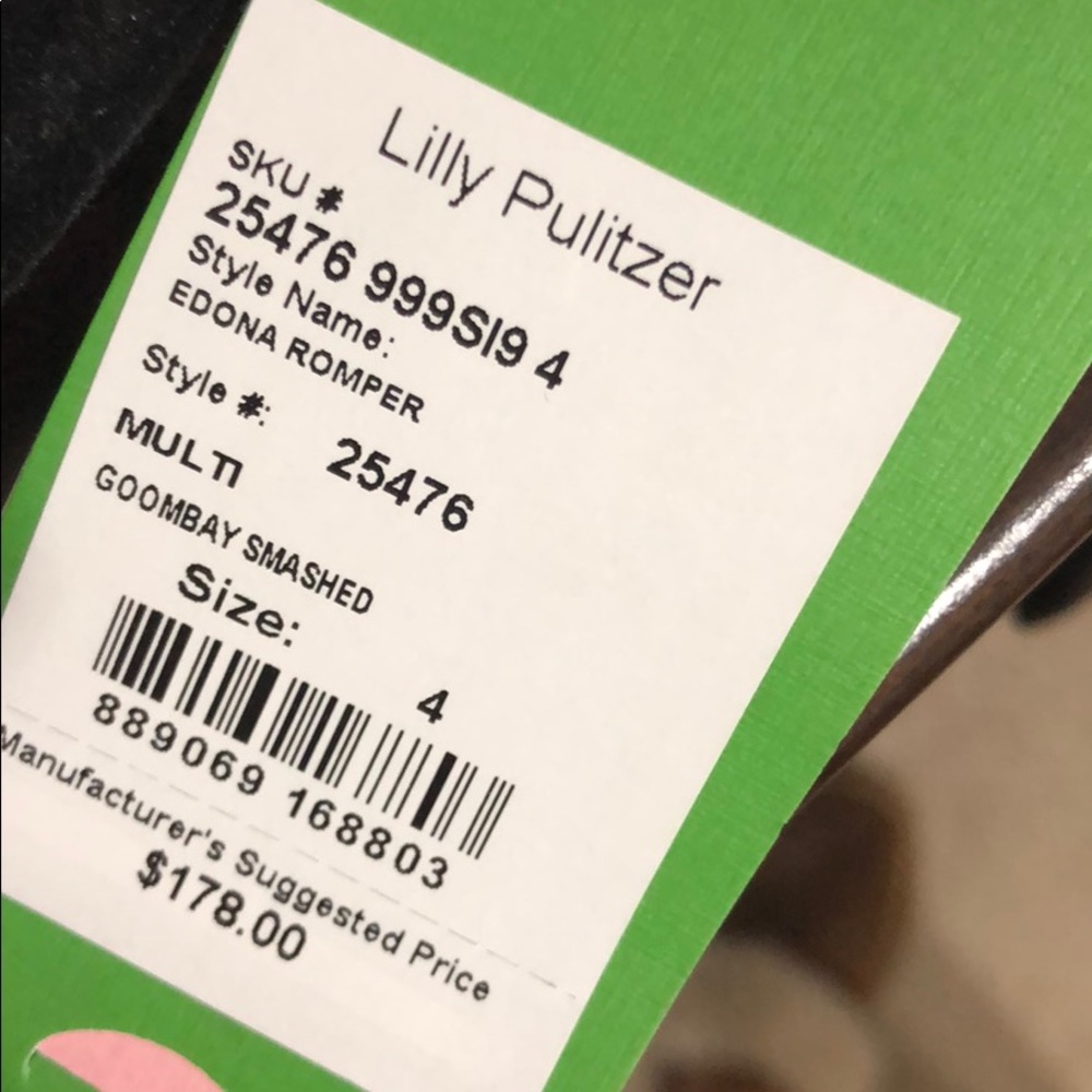 Lilly Pulitzer Edona Romper - Picture 4 of 5